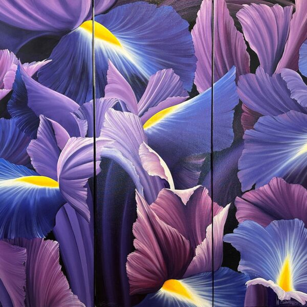 Iris Magic (triptytch)