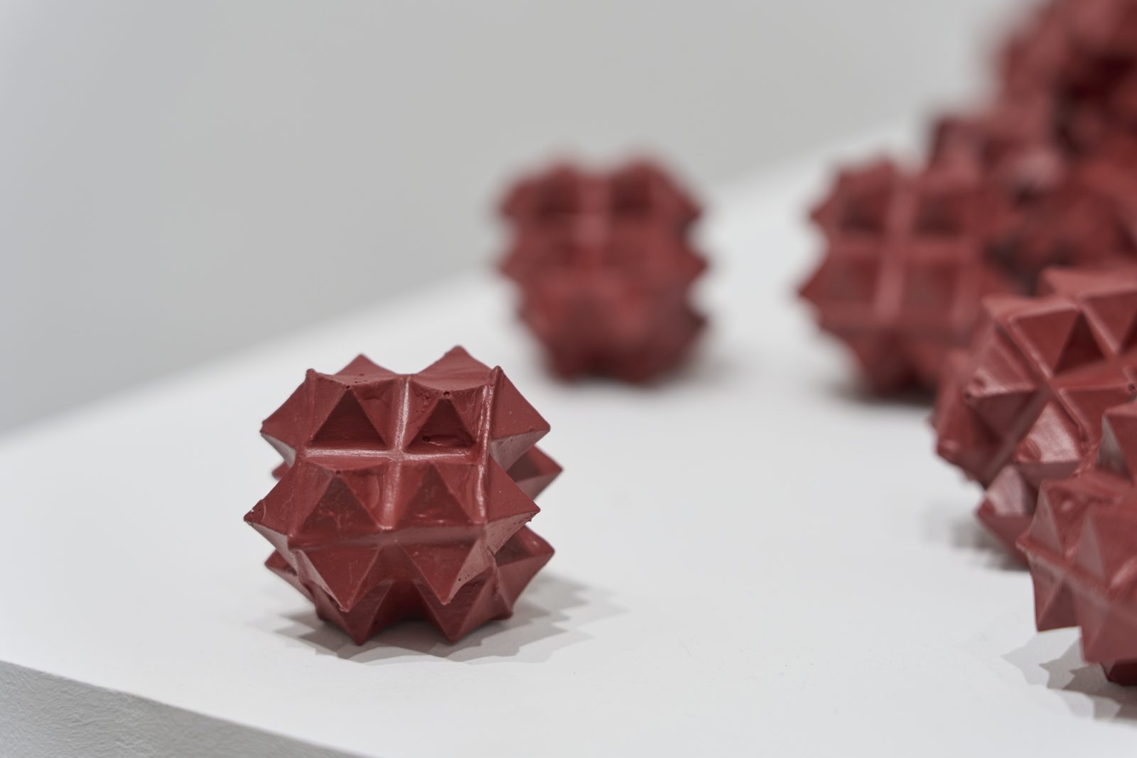 One Hundred_Acrylic paint_25 x 38 x 35 _$50ea_Detail